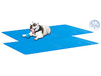Sweetypet 2er-Set Selbstkühlende XL-Kühlmatten für Hunde & Katzen, 120 x 75 cm; Faltbare Hundepools Faltbare Hundepools Faltbare Hundepools 