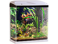 Sweetypet Mini Aquarium Set, Nano Becken, Kleines Aquarium Komplettset; Doppel-Futternäpfe mit Ständer Doppel-Futternäpfe mit Ständer Doppel-Futternäpfe mit Ständer Doppel-Futternäpfe mit Ständer
