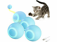 Sweetypet Katzen-Rollbälle, Katzenspielzeug interaktiv