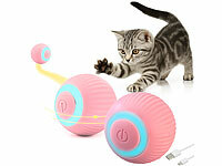 Sweetypet Katzenspiele, Katzenspielball, Akku-Katzenspielzeug mit LED